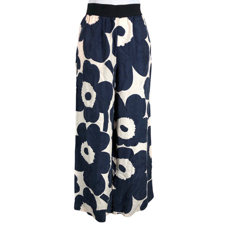 Naisten Marimekko - Ohuet housut, koko 36 - Sininen ()