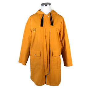 Naisten Trench & Coat - Trenssitakki, koko 44 - Keltainen (1)
