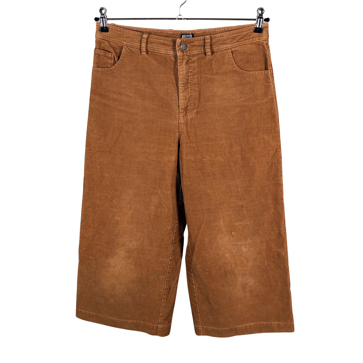Naisten R-collection - Samettihousut, koko 38 - Ruskea (1)