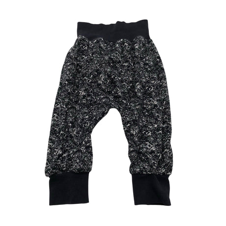 Unisex Aarrelabel - Trikoohousut, koko 74 - 80 - Musta ()