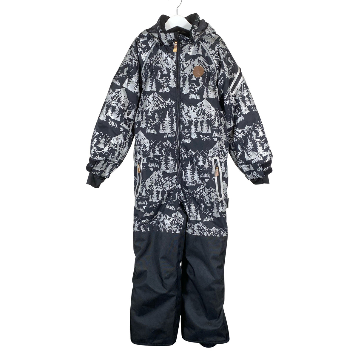 Unisex Jonathan - Toppahaalari, koko 128 - 134 - Musta (1)