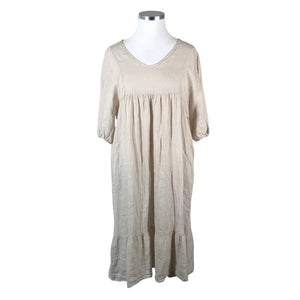 Naisten Wilhelmiina - Kangasmekko, koko 46 - Beige (1)
