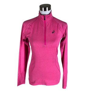 Naisten Asics - Urheilupaita, pitkät hihat, koko 36 - Pinkki (1)