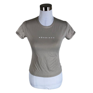 Naisten Röhnisch - Urheilupaita, lyhyet hihat, koko 36 - Beige (1)