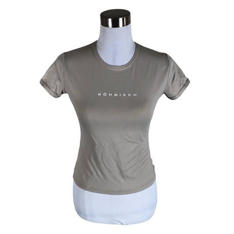 Naisten Röhnisch - Urheilupaita, lyhyet hihat, koko 36 - Beige ()