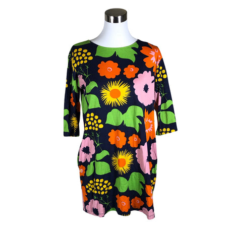 Naisten Marimekko - Trikoomekko, koko 38 - Sininen ()