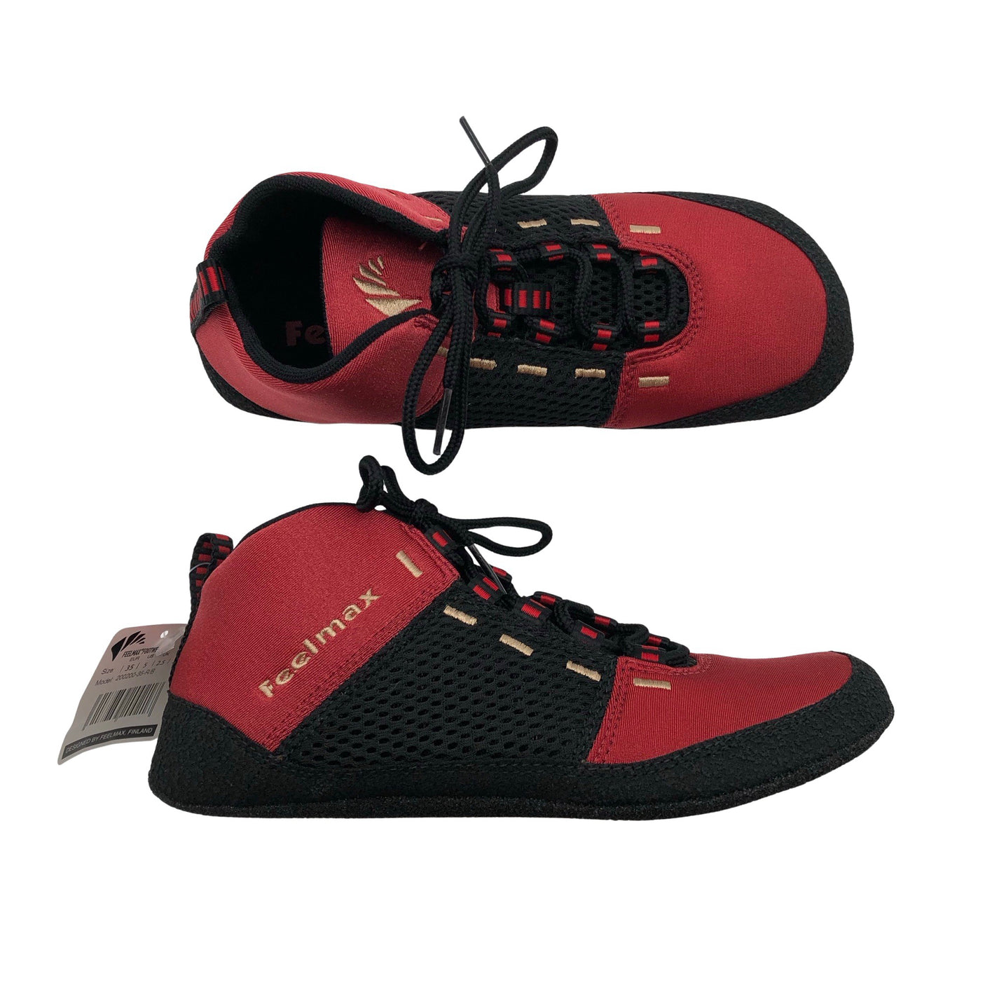 Unisex Feelmax - Lenkkarit, koko 35 - Punainen (1)