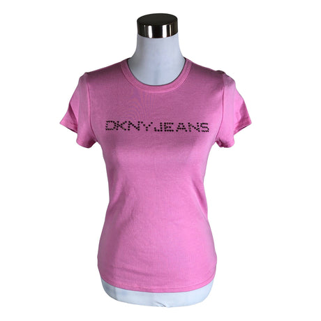Naisten DKNY - T-paita, koko 40 - Pinkki ()