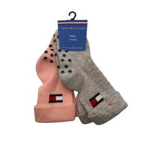 Tyttöjen Tommy Hilfiger - Sukat, koko 24 - Vaaleanpunainen (1)