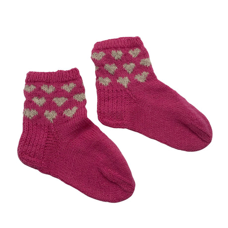 Naisten Handmade - Villasukat, koko 39 - Pinkki ()
