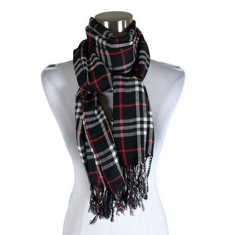 Naisten Pashmina - Huivi, koko Maxi - Musta ()
