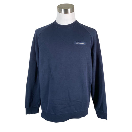 Miesten Peak Performance - Collegepaita, koko XL - Sininen ()