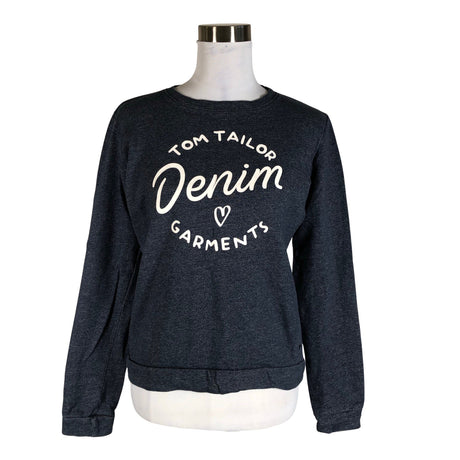 Naisten Tom Tailor - Collegepaita, koko 36 - Sininen ()