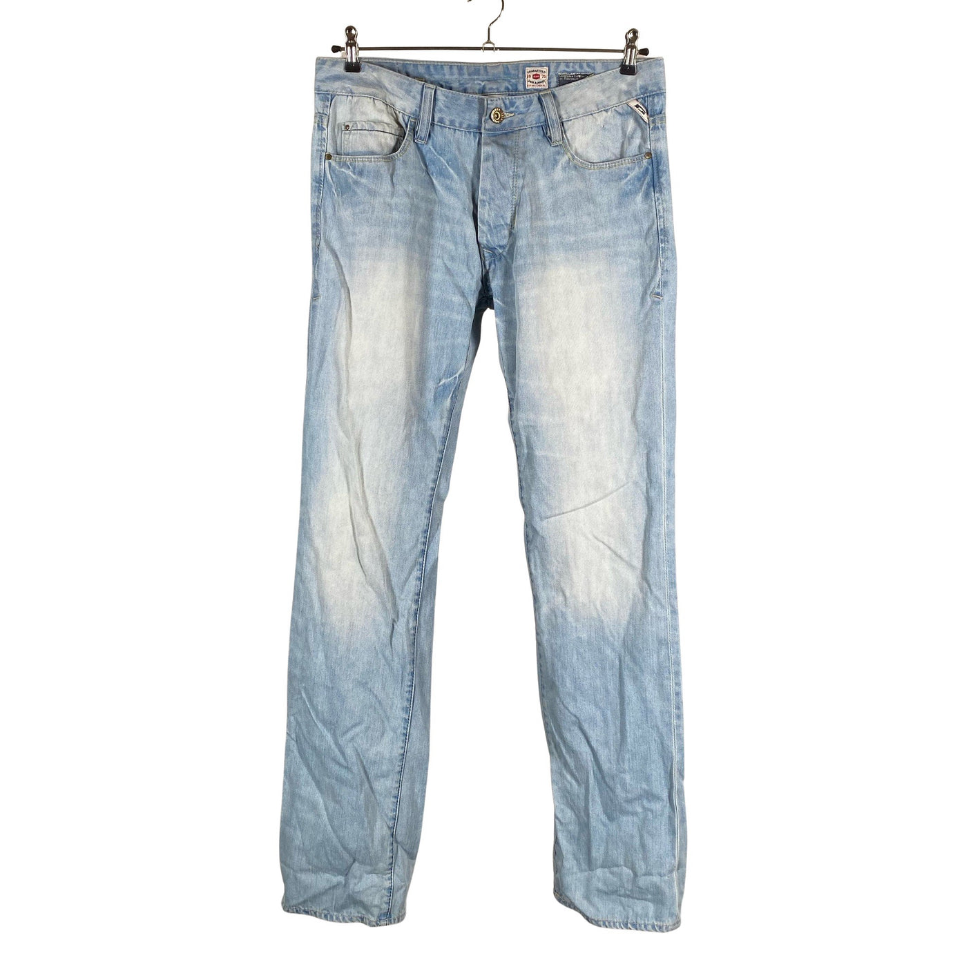 Miesten Jack & Jones - Farkut, koko W34 - Vaaleansininen (1)