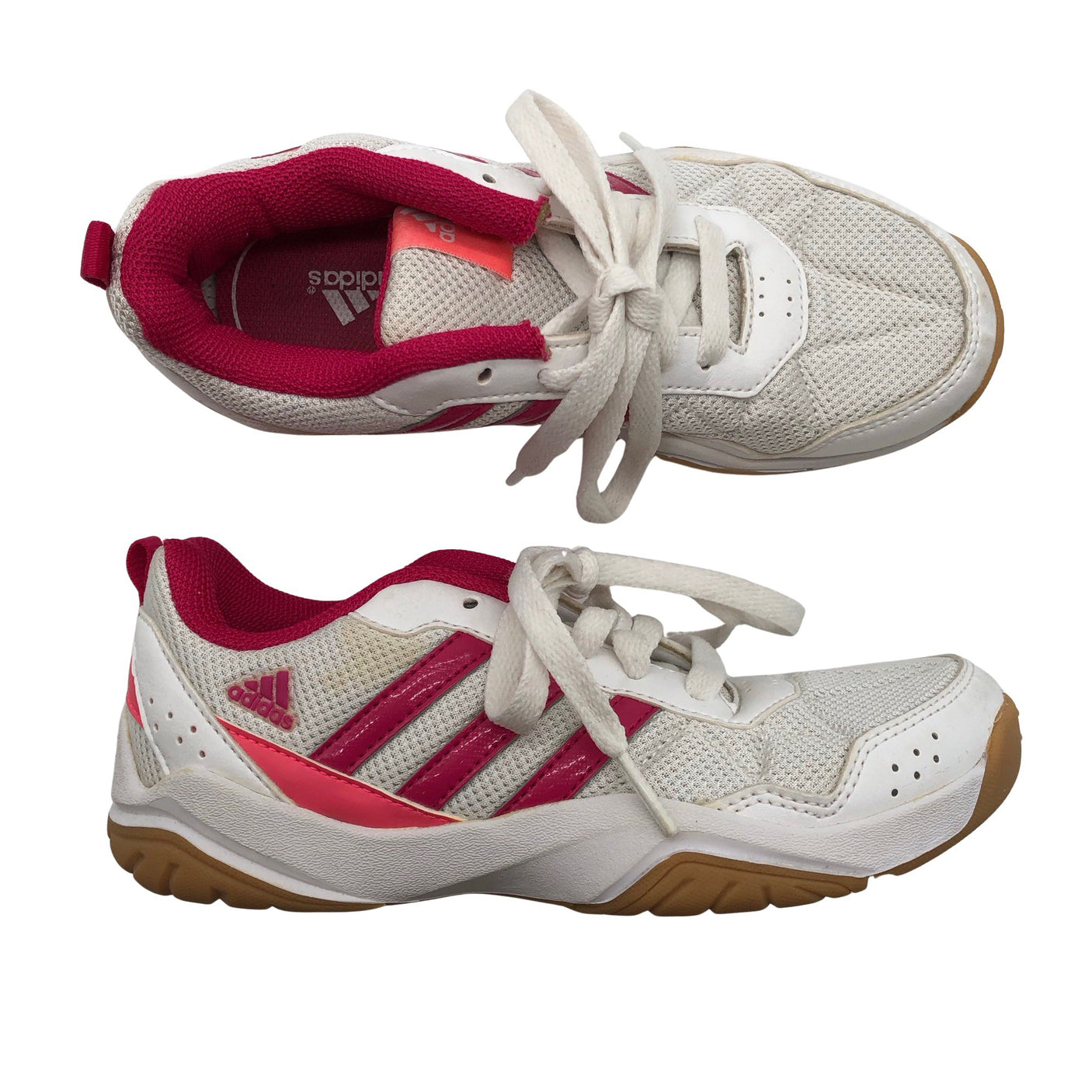 Tyttöjen Adidas - Sisäliikuntakengät, koko 33 - Valkoinen (1)