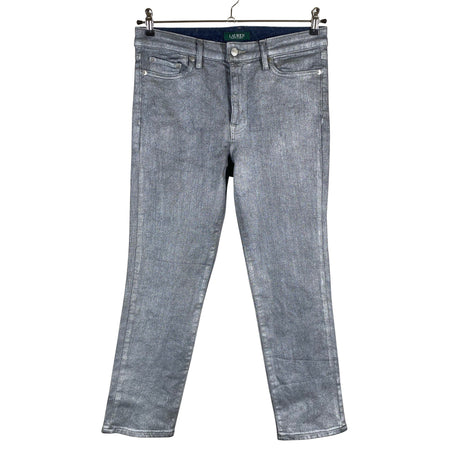 Naisten Lauren Ralph Lauren - Farkut, koko 38 - Hopea ()