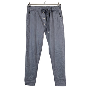 Naisten Perfect Jeans - Kangashousut, koko 40 - Harmaa (1)