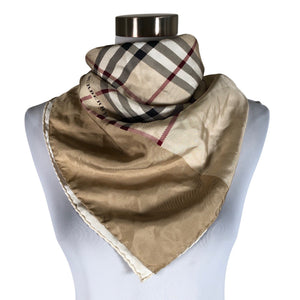 Naisten Burberry - Huivi, koko Midi - Beige (1)
