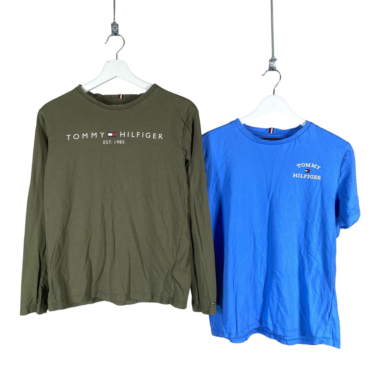Unisex Tommy Hilfiger - Trikoopaita, koko 170 - 176 - Vihreä (1)