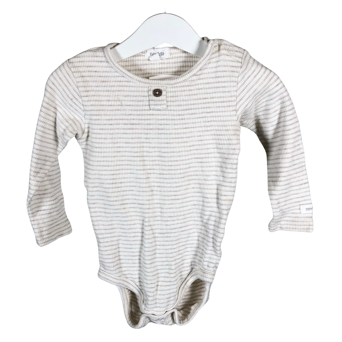 Unisex Newbie - Body, koko 80 - 86 - Kulta (1)