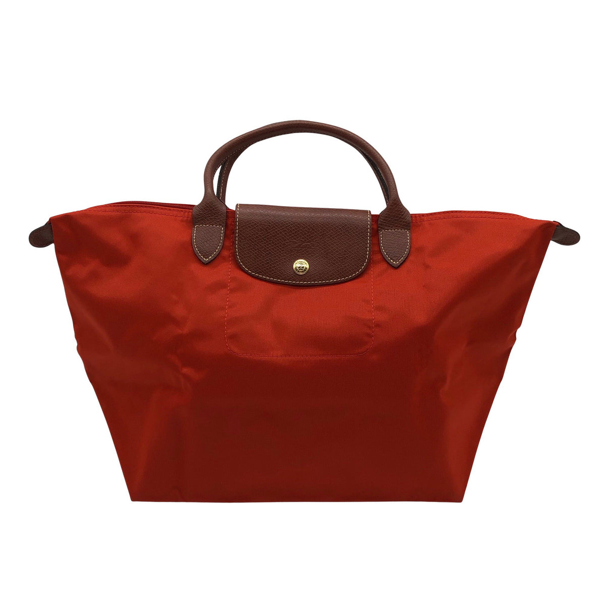 Naisten Longchamp - Käsilaukku, koko Midi - Punainen (1)