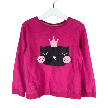 Tyttöjen Bogi - Collegepaita, koko 116 - 122 - Pinkki ()