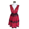 Naisten Little Mistress - Juhlamekko, koko 38 - Viininpunainen ()