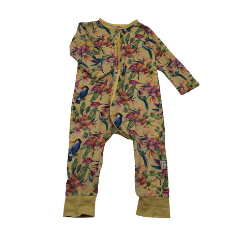 Unisex Ma-ia Family - Haalari, koko 68 - 74 - Keltainen ()
