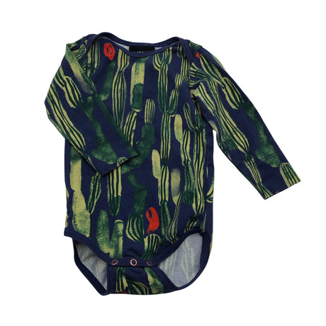 Unisex Aarrelabel - Body, koko 74 - 80 - Sininen ()