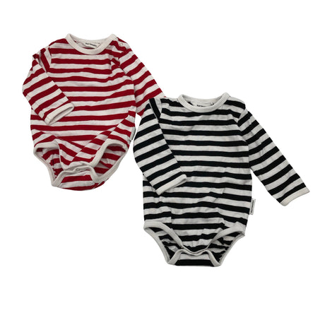 Unisex Marimekko - Body, koko 56 - 62 - Punainen ()