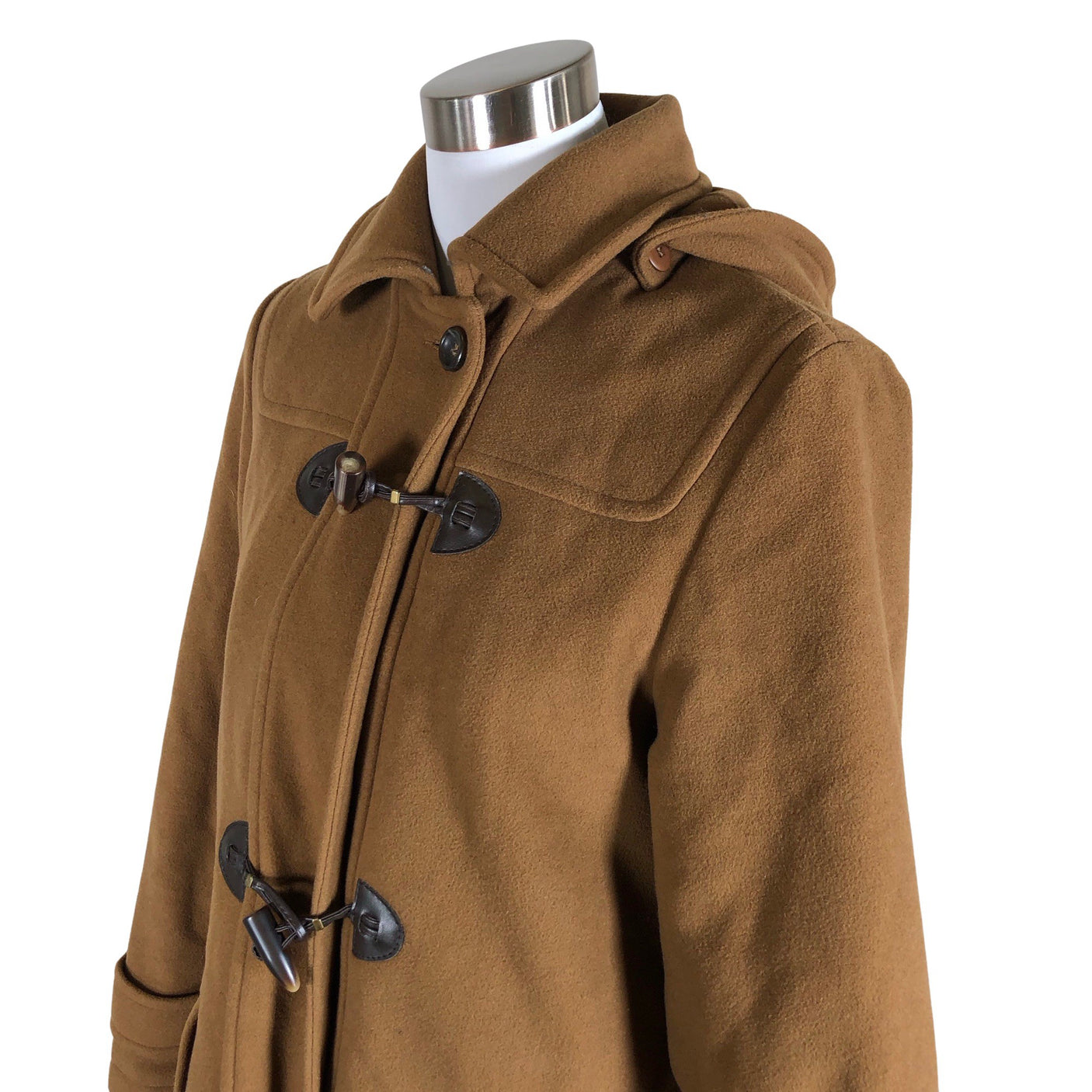 Naisten Dixi Coat - Villakangastakki, koko 36 - Ruskea (3)