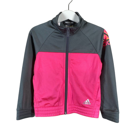 Unisex Adidas - Verryttelytakki, koko 104 - 110 - Harmaa ()