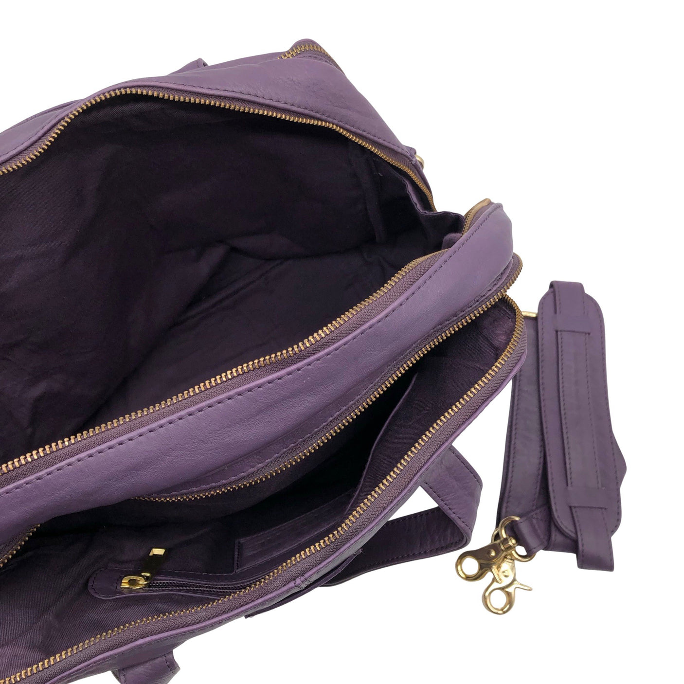 Naisten Depeche - Käsilaukku, koko Maxi - Violetti (3)