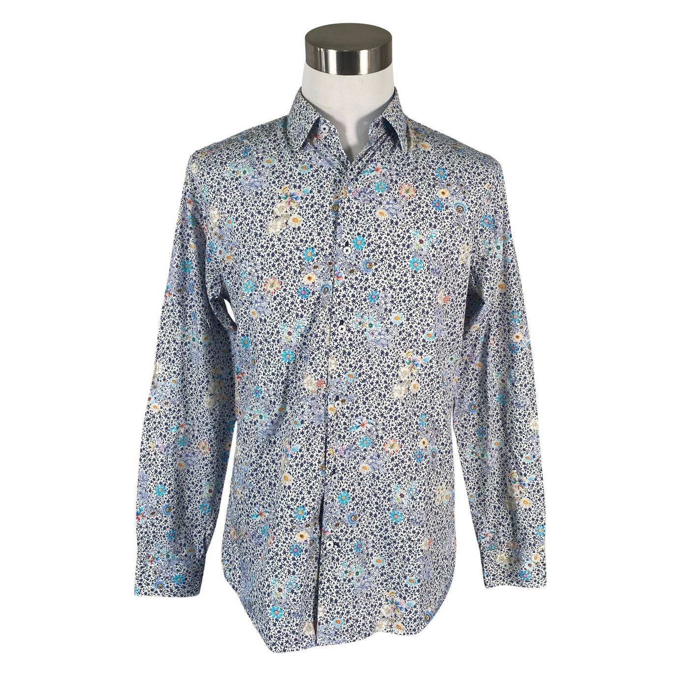 Miesten Petrifun - Kauluspaita, koko L - Sininen (1)