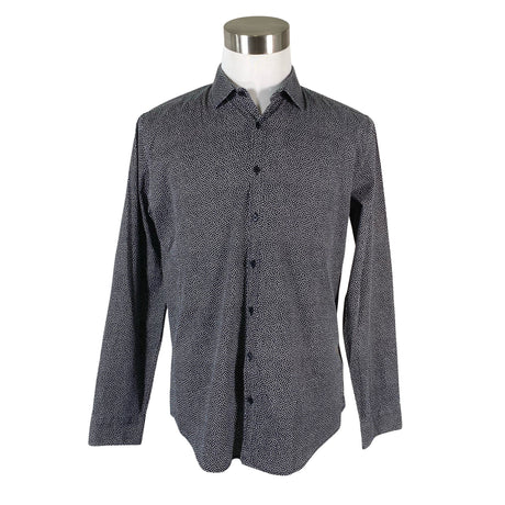 Miesten Construe - Kauluspaita, koko L - Musta ()