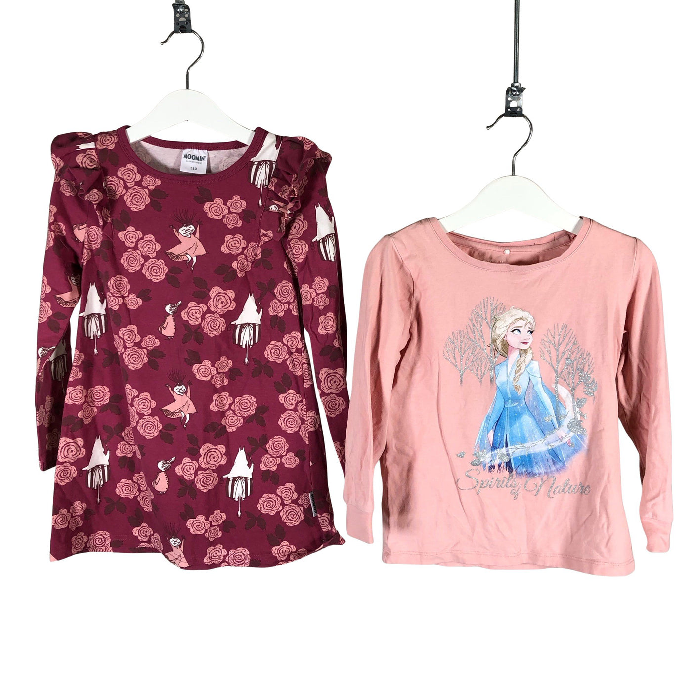 Tyttöjen Martinex - Trikoomekko, koko 104 - 110 - Pinkki (1)