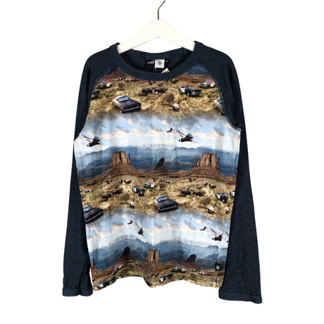 Unisex Molo Kids - Trikoopaita, koko 134 - 140 - Sininen ()