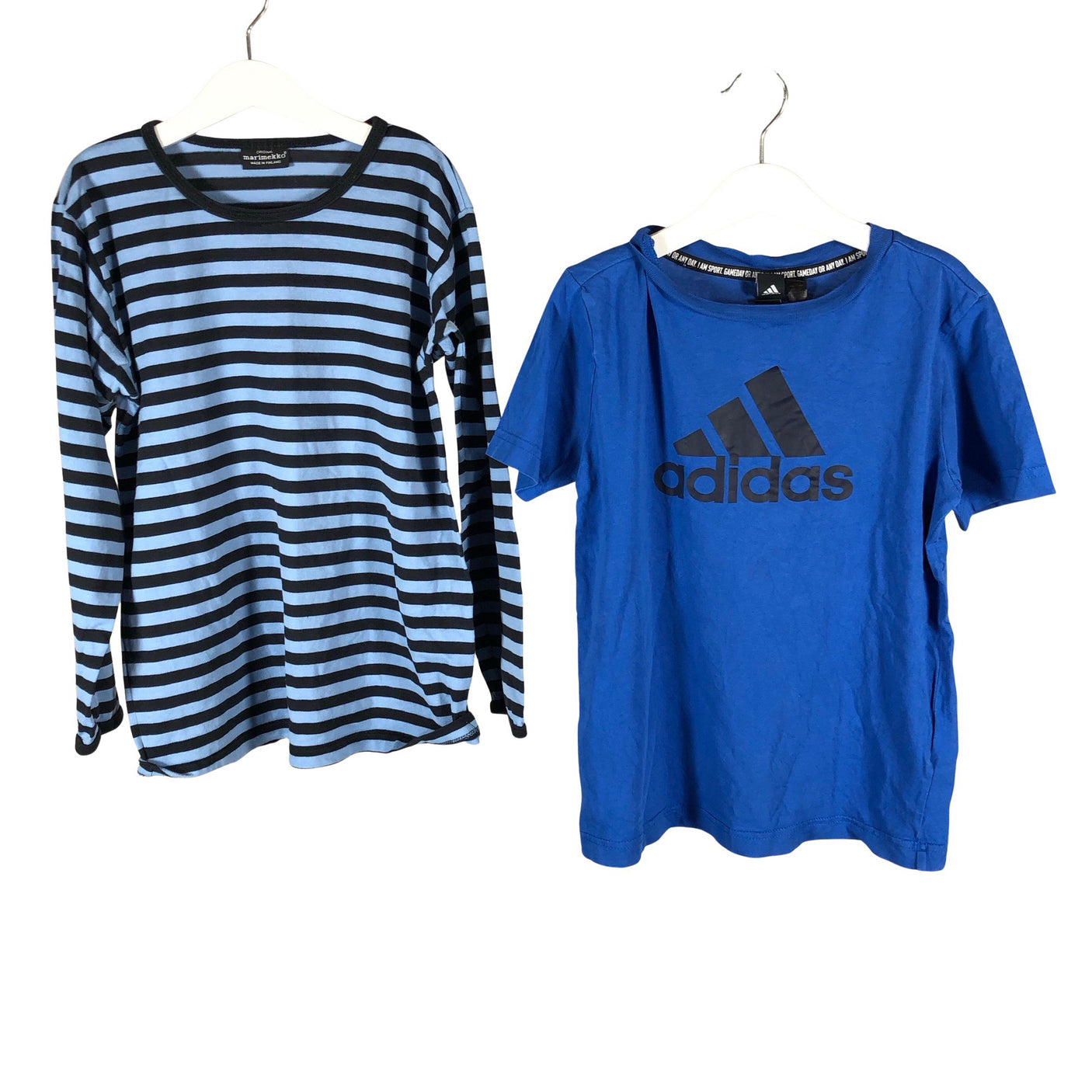 Unisex Marimekko - Trikoopaita, koko 134 - 140 - Vaaleansininen (1)