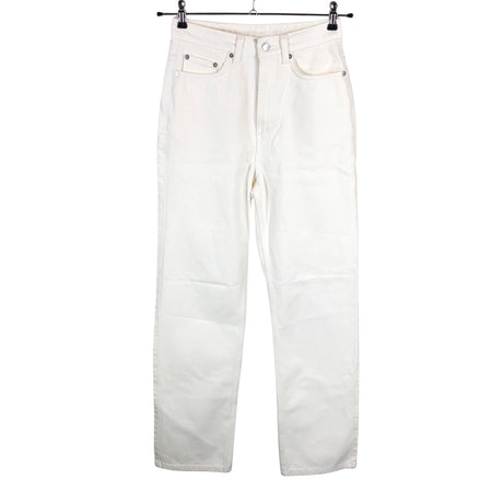 Naisten Weekday - Farkut, koko W27 - Luonnonvalkoinen ()