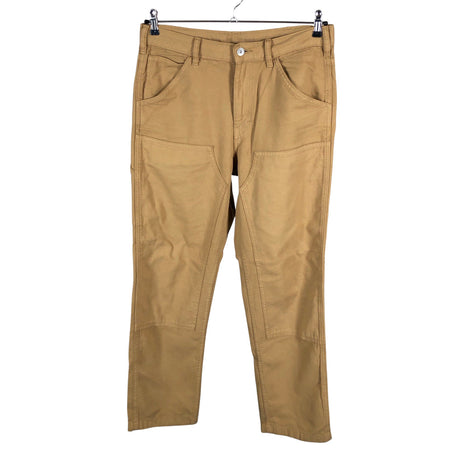 Miesten Uniqlo - Kangashousut, koko M - Ruskea ()