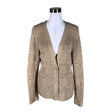 Naisten Jackpot - Neuletakki, koko 38 - Beige ()