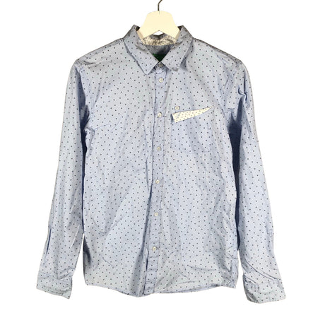 Poikien Benetton - Kauluspaita, koko 164 - 170 - Vaaleansininen ()