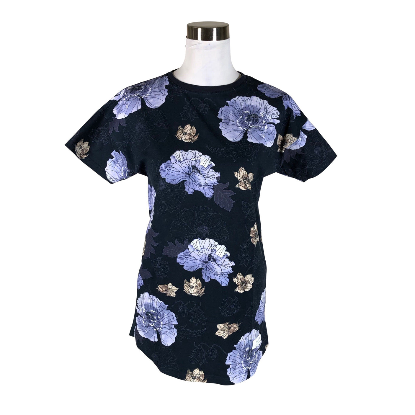 Naisten Riva Clothing - T-paita, koko 34 - Sininen (1)
