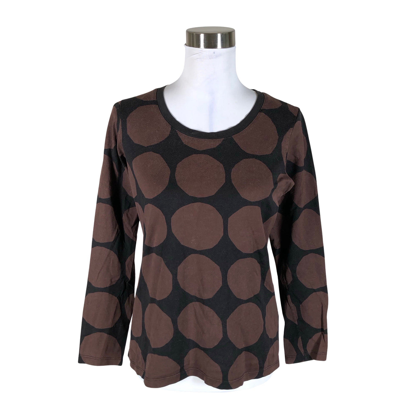 Naisten Marimekko - Trikoopaita, koko 38 - Ruskea (1)