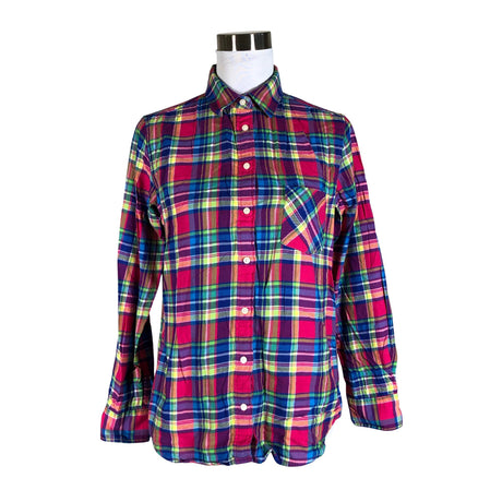 Naisten Uniqlo - Flanellipaita, koko 40 - Pinkki ()