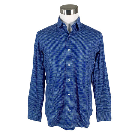 Miesten Massimo Dutti - Kauluspaita, koko L - Sininen ()