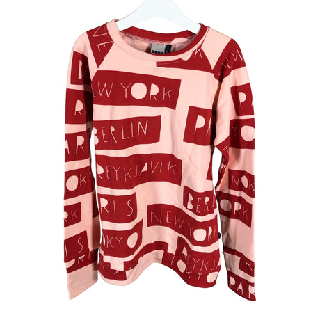 Unisex Papu - Collegepaita, koko 134 - 140 - Vaaleanpunainen ()