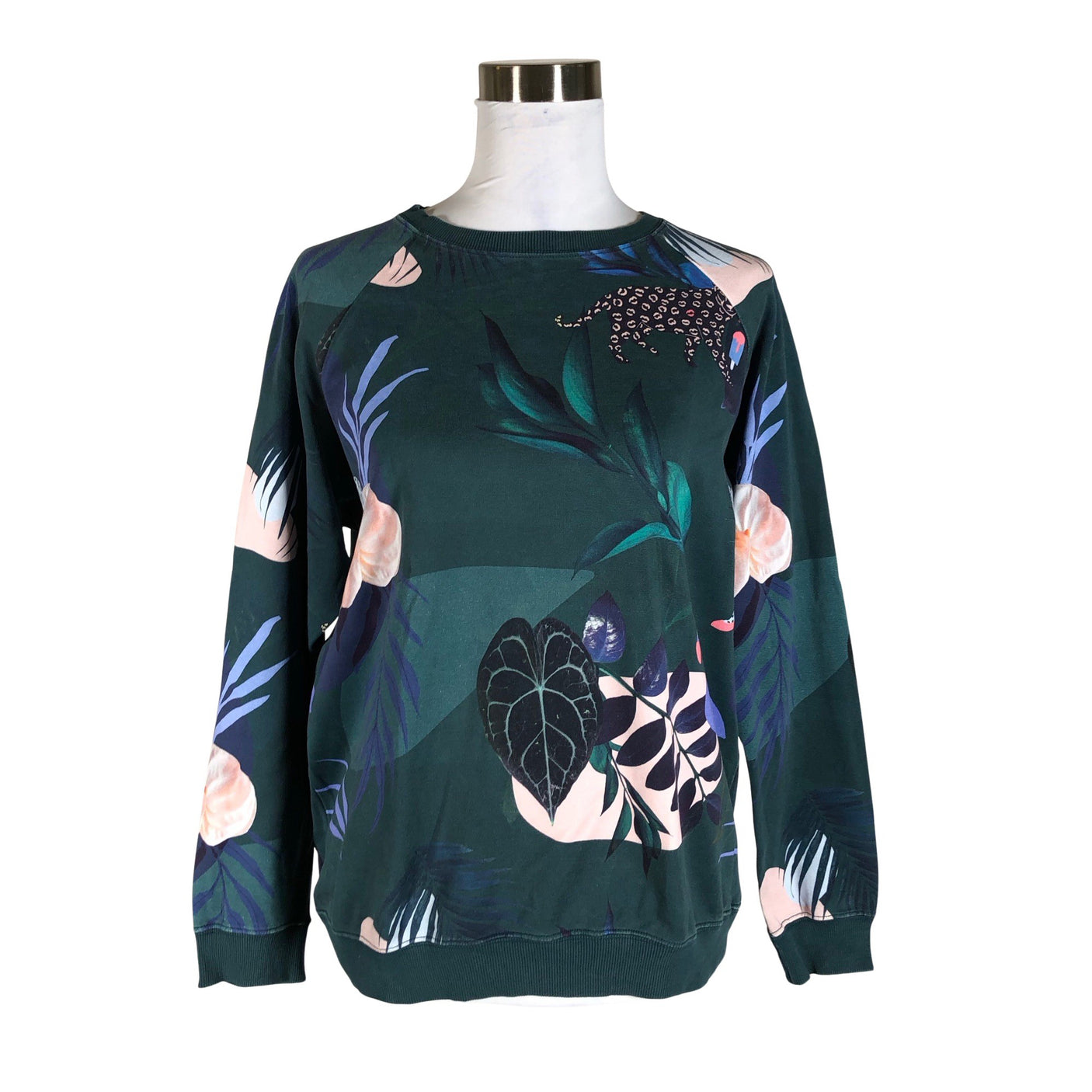 Naisten Uhana Design - Collegepaita, koko 38 - Vihreä (1)