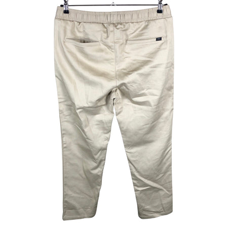 Miesten Makia - Kangashousut, koko W34 - Beige (2)