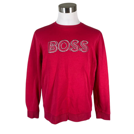 Miesten Hugo Boss - Collegepaita, koko L - Punainen ()